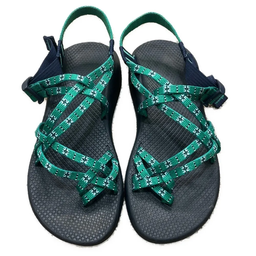 Chaco Zx2 Classic Eclipse Green Sandals W10 - Image 7
