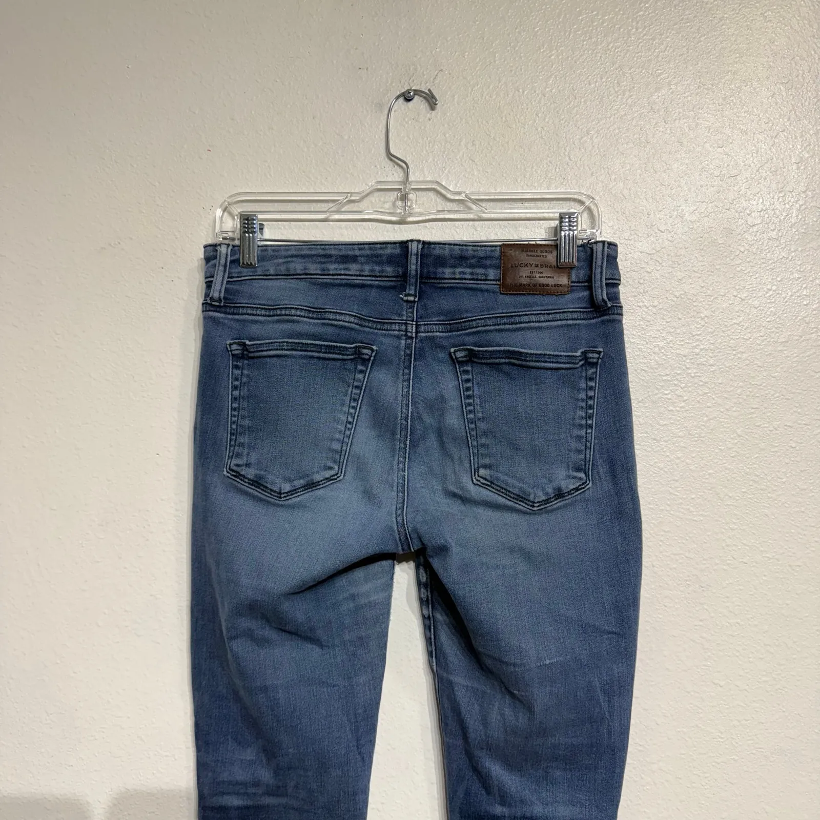 Lucky Brand Blue Lolita Super Skinny Jeans Sz 6 - Image 9