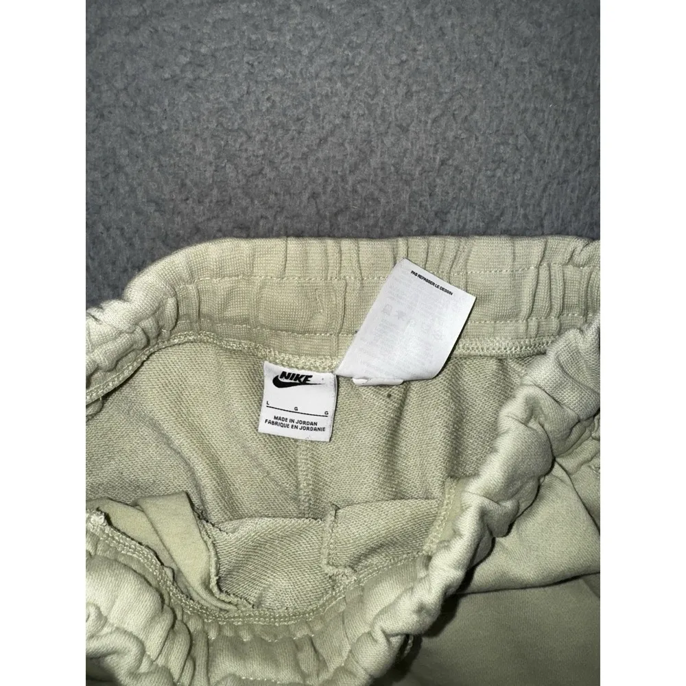 Nike French Terry Shorts Girls Large Elastic Drawstring Waist Activewear - Image 7