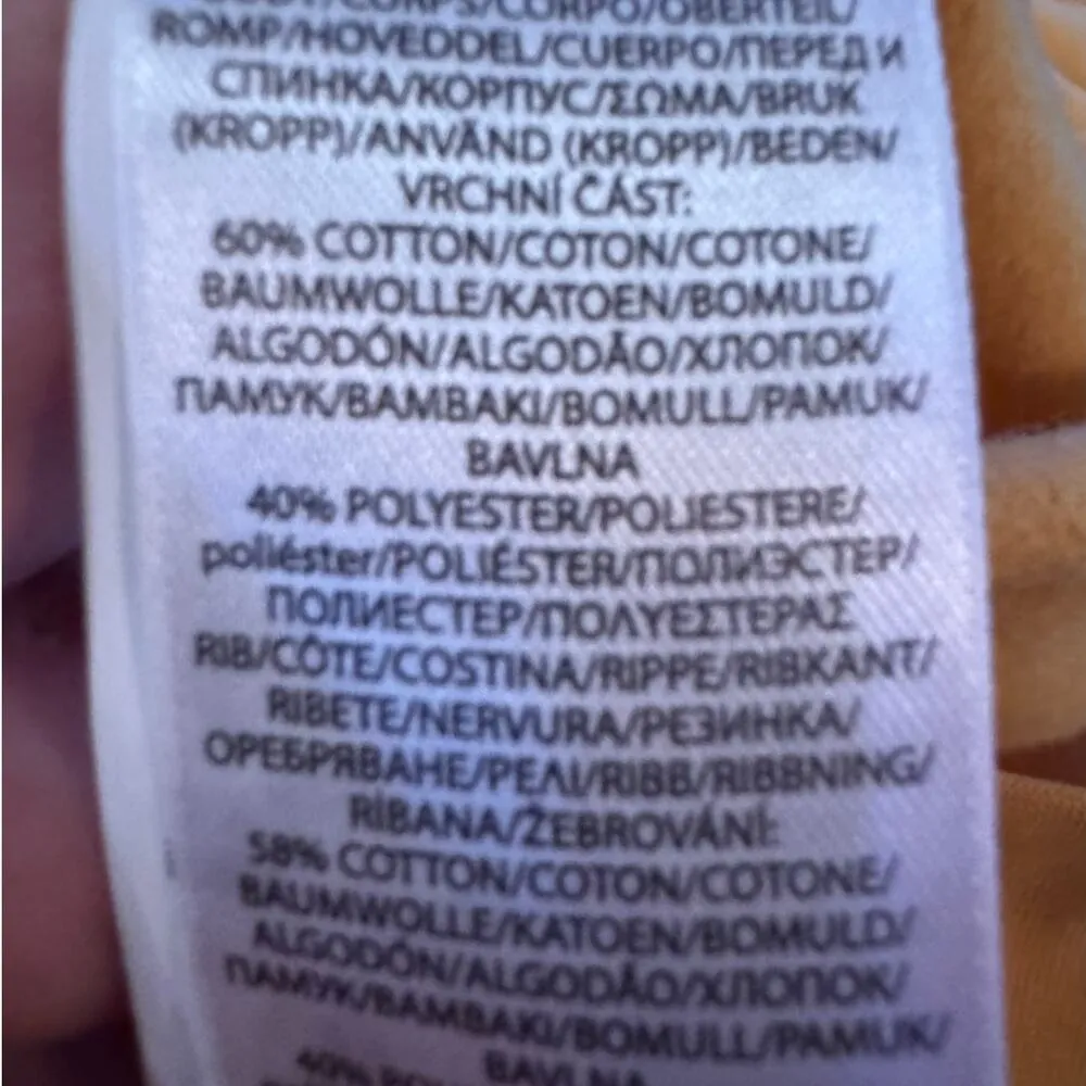 POLO Ralph Lauren embroidered boyfriend hoodie 67 vintage inspired hoodie L Yellow Size L - Image 3