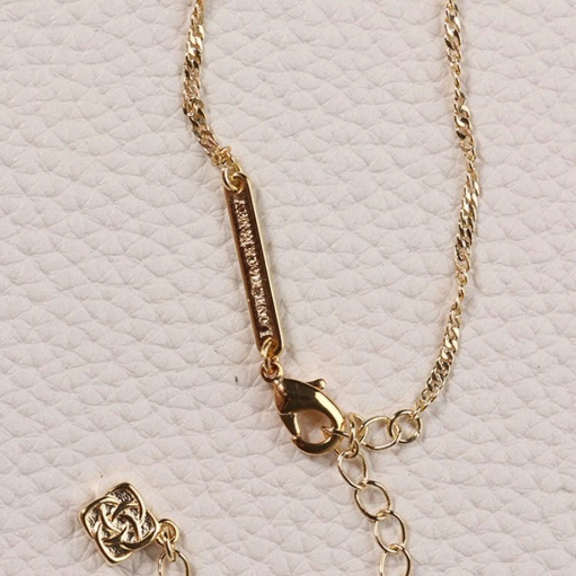 Kendra Scott x LoveShackFancy Bow Gold Elisa Necklace - Image 5