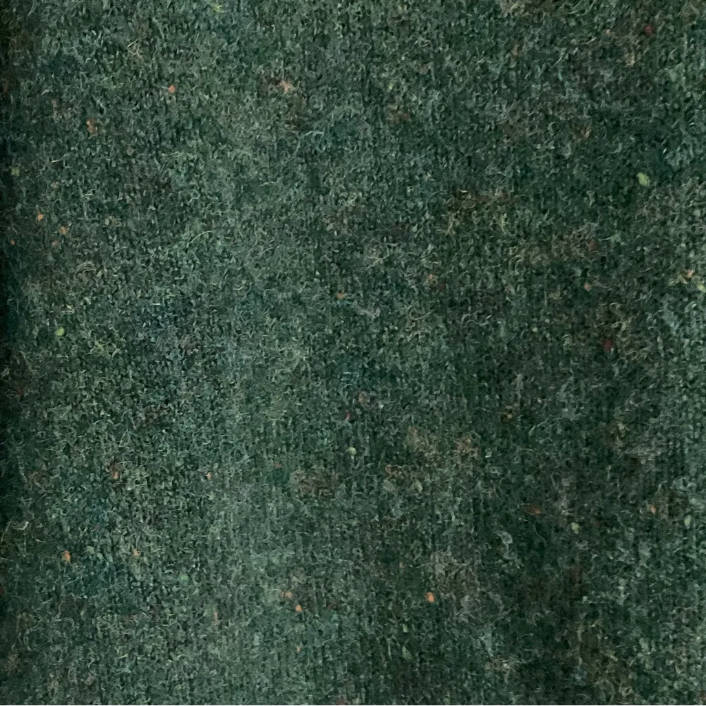 “Well Worn” Forest Green Wool Blend Tunic Hi-Lo Sweater Sz Lg (12-14) - Image 3