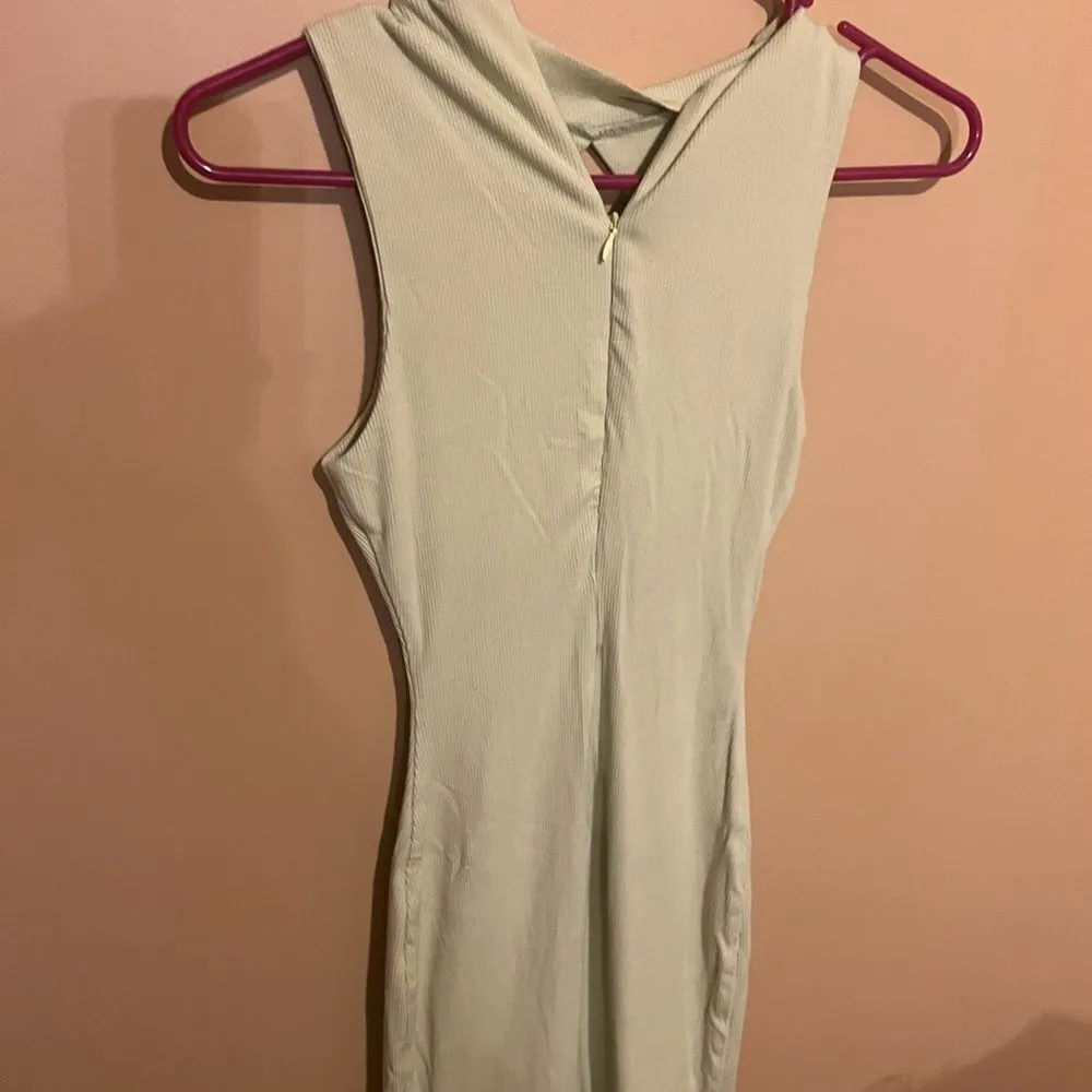 Naked Wardrobe Ribbed Keyhole Dress in a size M - Image 8