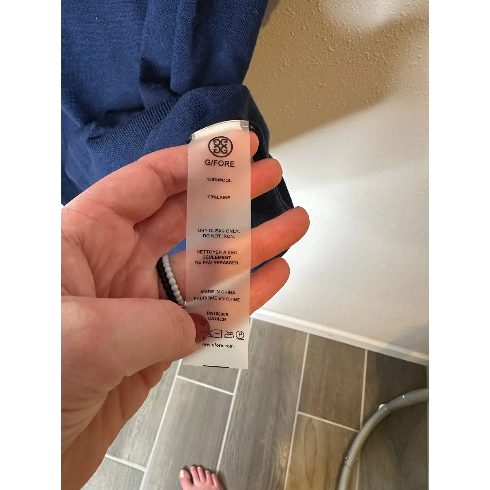 G/fore color‎ blocked sweater tee - Image 3