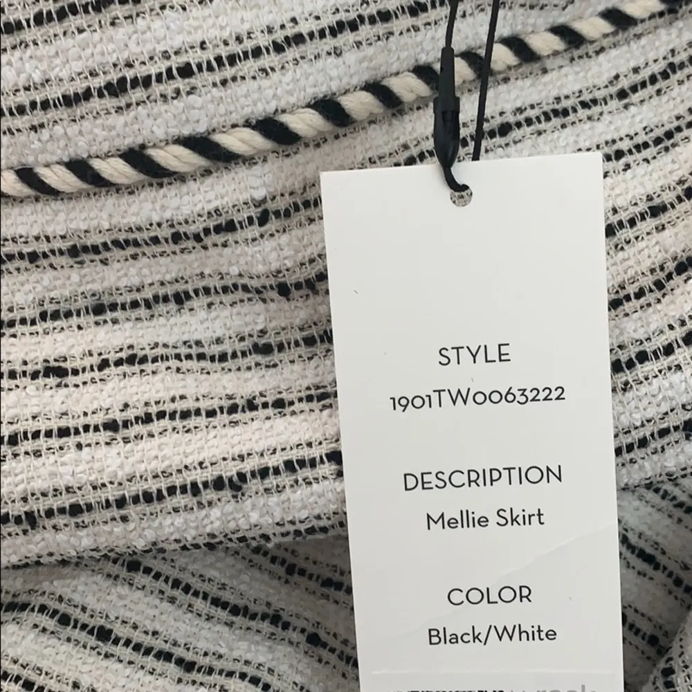 $395 NWT Veronica Beard mellie striped tweed mellie skirt - Image 7