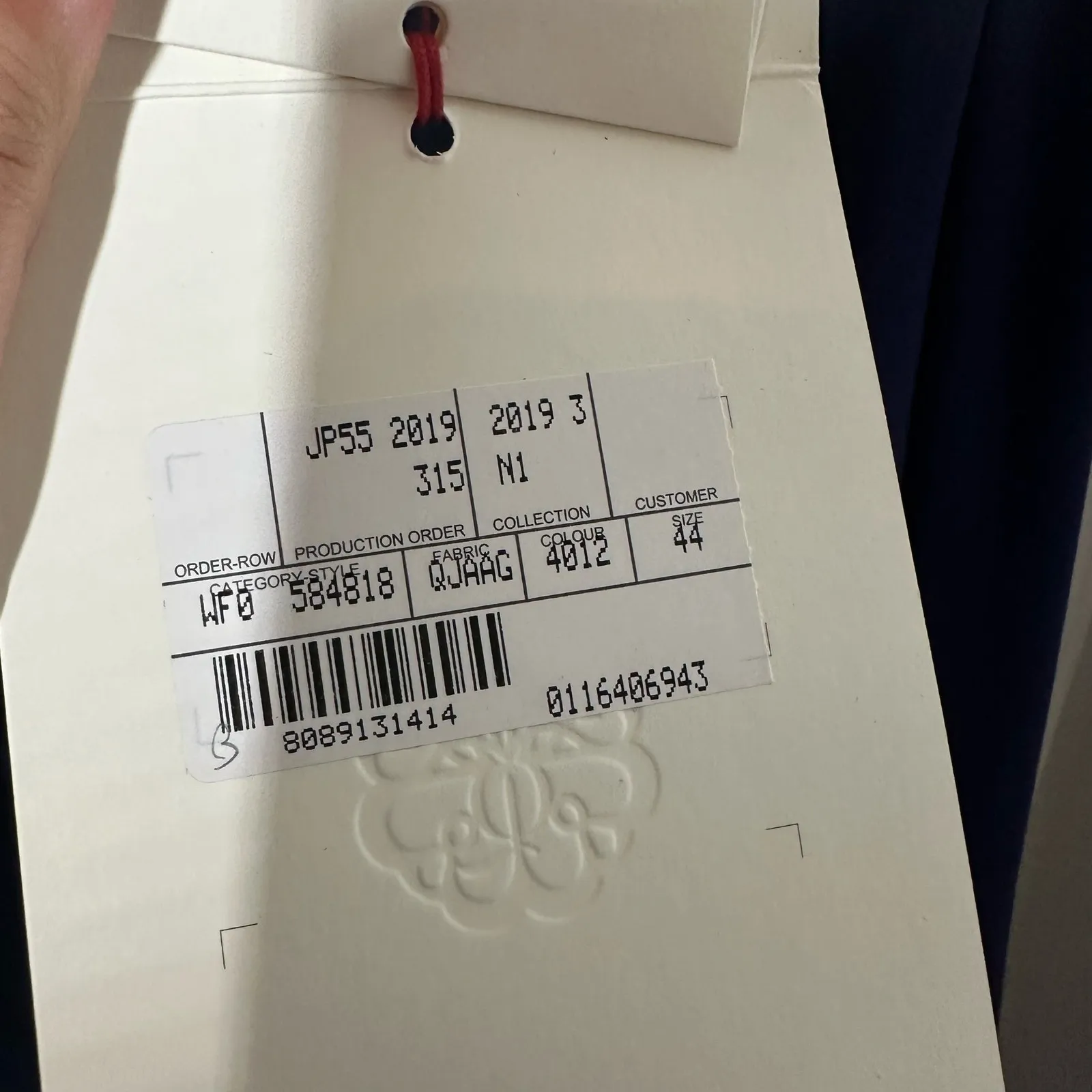 NEW Alexander McQueen Gathered Sapphire Pencil Virgin Wool Dress Size 44 - Image 6