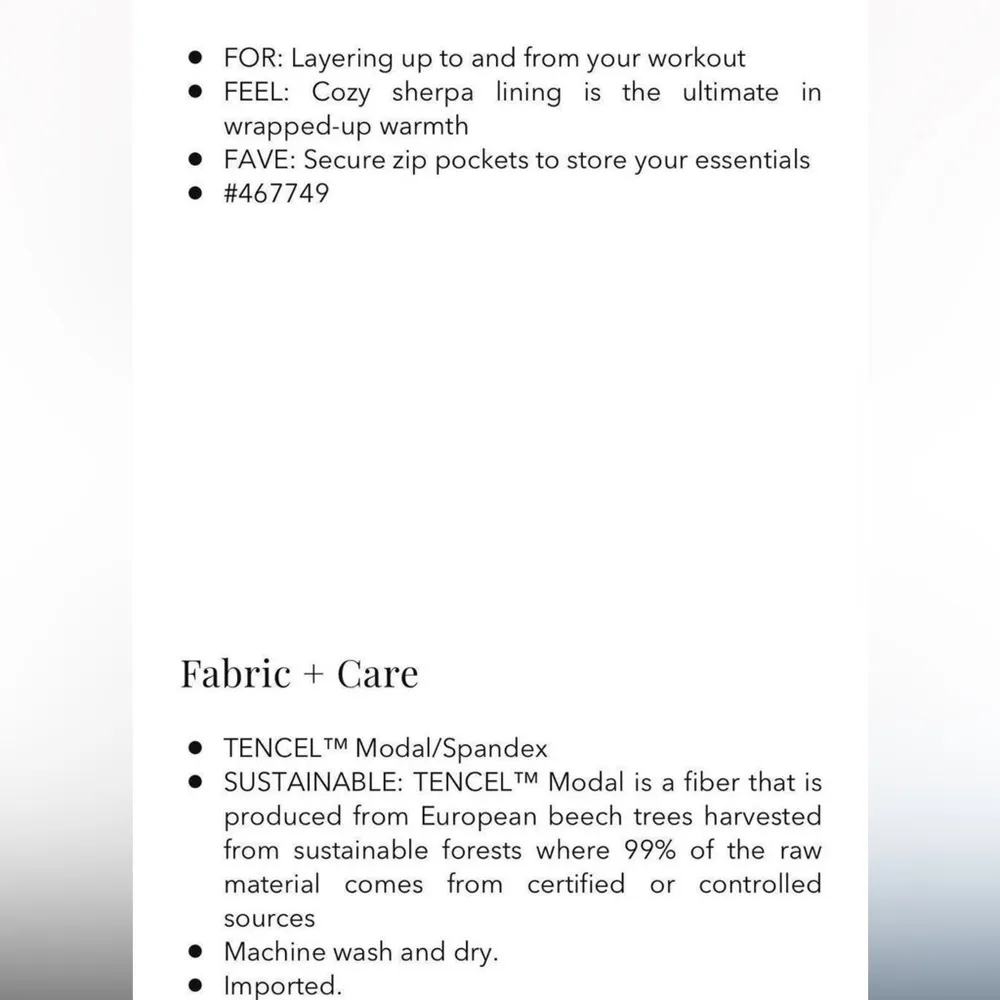 Athleta  Westbound Sherpa jacket - Image 12