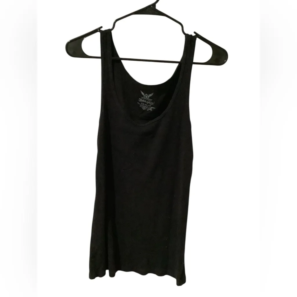 Faded Glory Women’s Black Tank Top Size L - Image 5