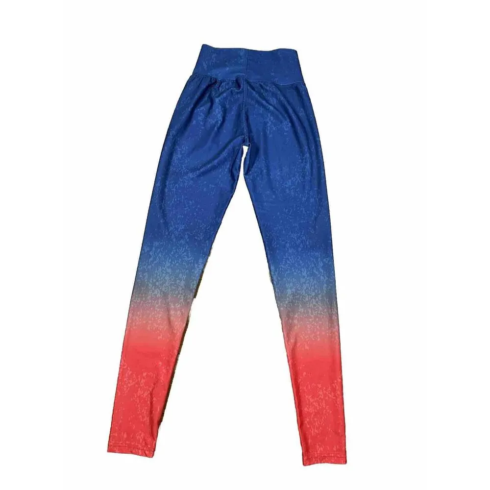New England Patriots‎ Womens Leggings NFL Team Apparel Blue Red Small - Image 5