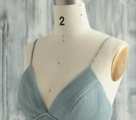 Dusty Blue Gown - Image 4