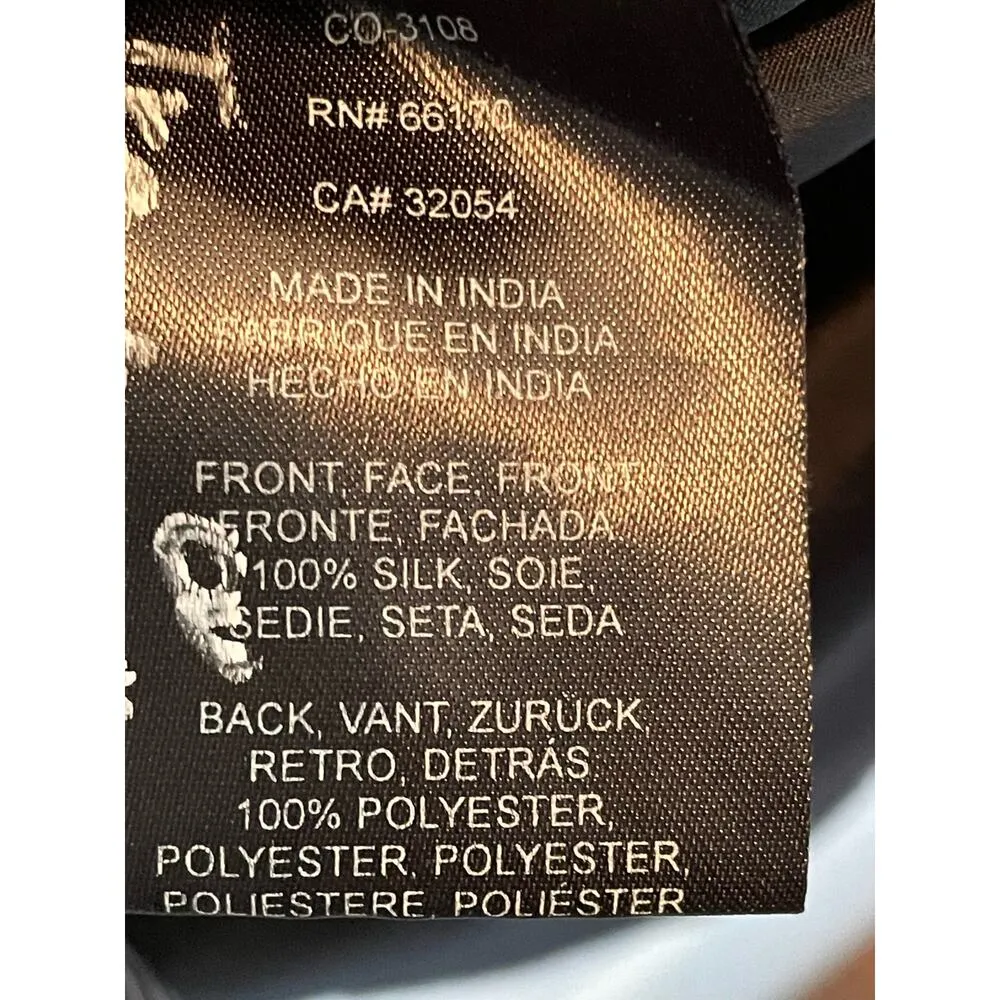 Chloe Olivers Racerback Orange Accent Geometric Sleeveless Dress M Black Size M - Image 6