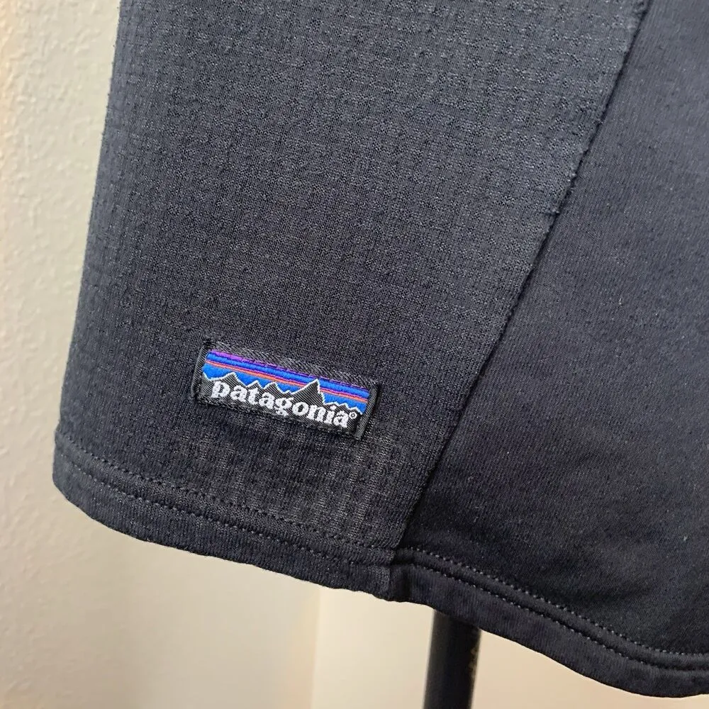 Vtg Patagonia Regulator Vest Polartec Black Half 1/2 Zip Made USA Women’s? Sz M - Image 6