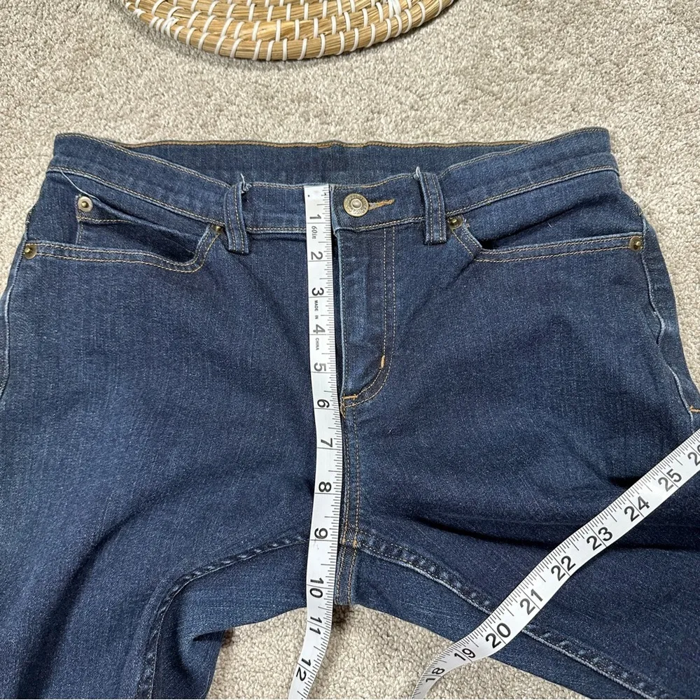 Duluth Trading Co Women's Daily Denim Bootcut Jeans Mid Rise Medium Wash 8X31 Blue Size 8 - Image 13