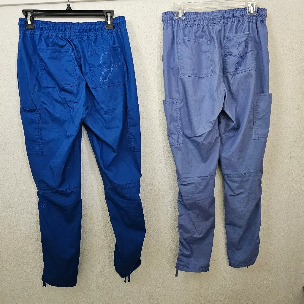 Jaanuu Blue Scrubs Pants Size Medium Two Pairs - Image 2