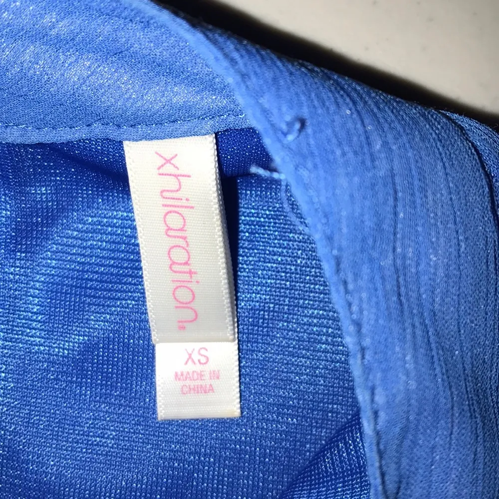 Xhilaration Beautiful Blue Top 1480 - Image 6