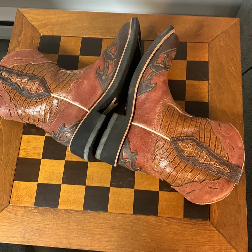 🚫SOLD🚫Ariat Fatbaby Leather Brown Women’s Boots Size 7.5B - Image 6