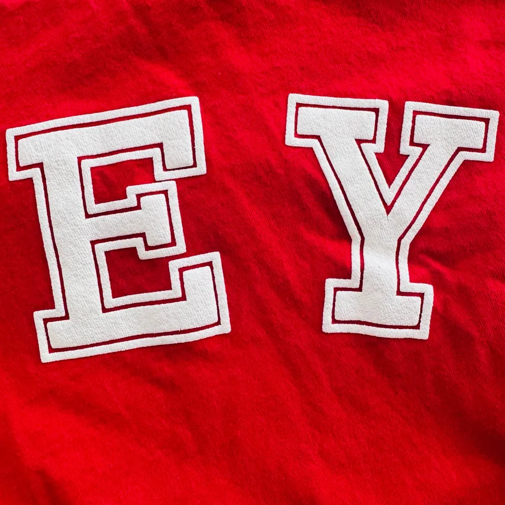 Unisex Red Mickey Mouse Vintage Spirit Jersey Disneyland Resort Size Small - Image 8