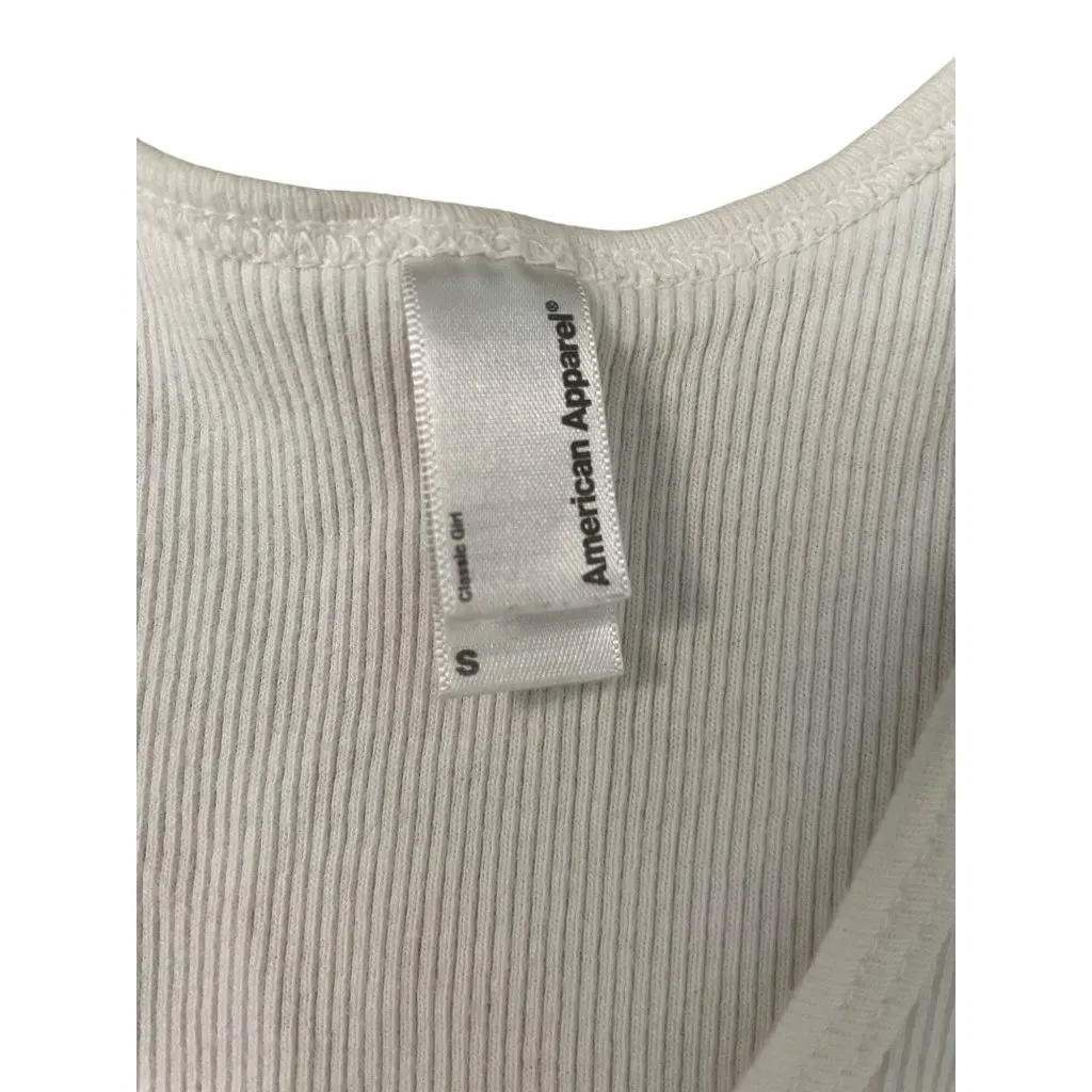 New Womens Hooters Wing Break 2009 Rare Vintage Ribbed Tank Aspen Colorado Small White - Image 4