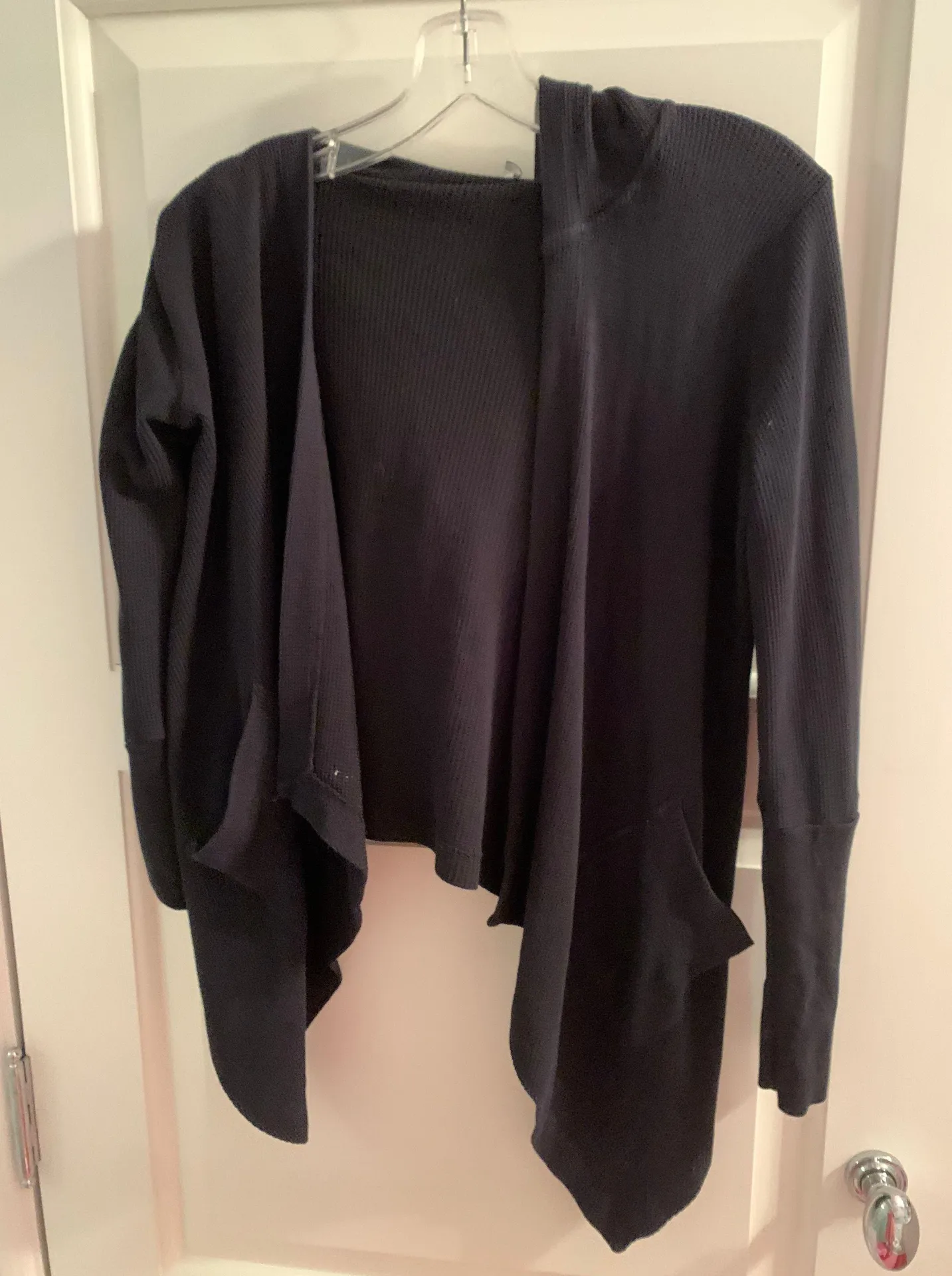 Women's Thermal Wrap Hooded Cardigan - Image 5