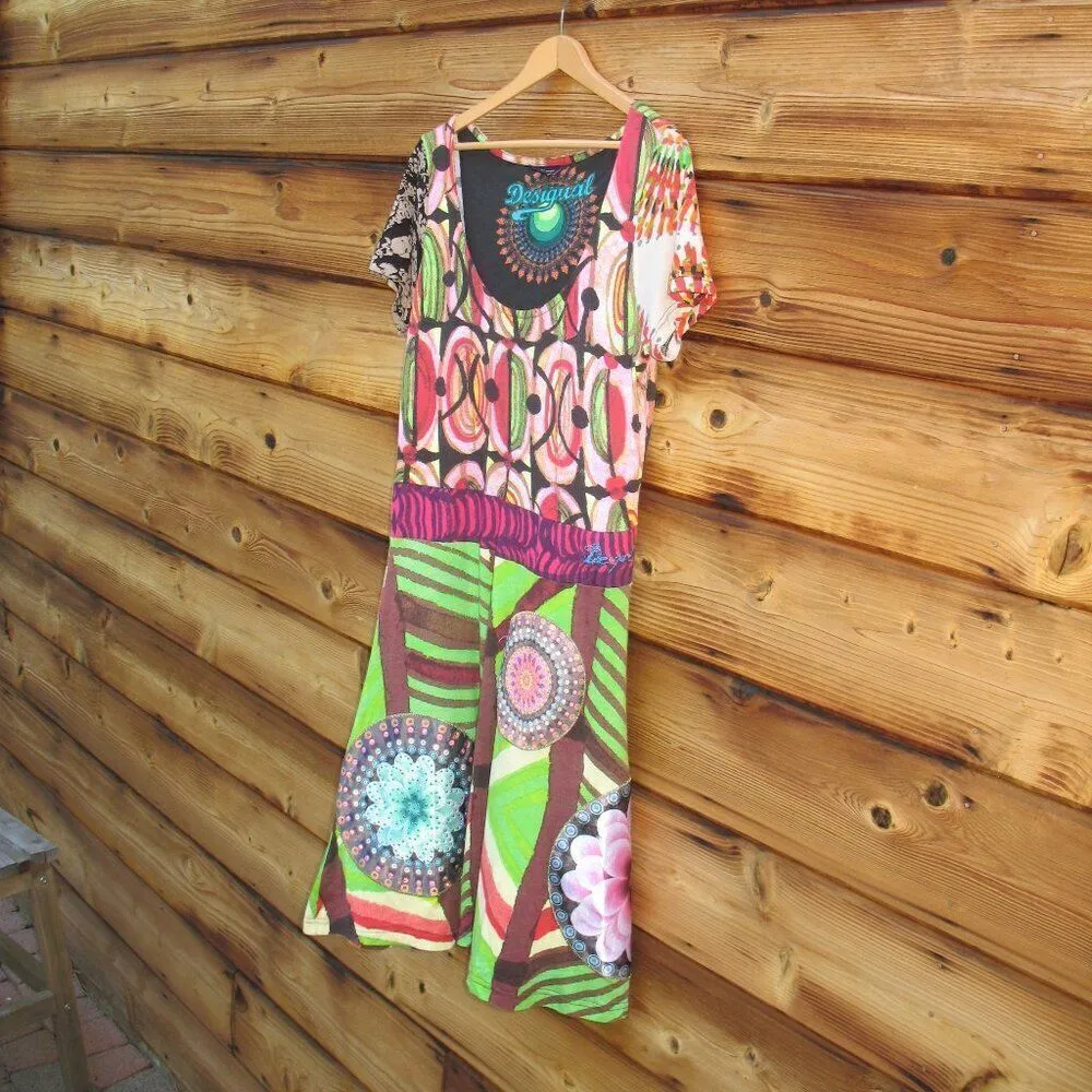 Desigual Floral Print Mini Dress - Image 3