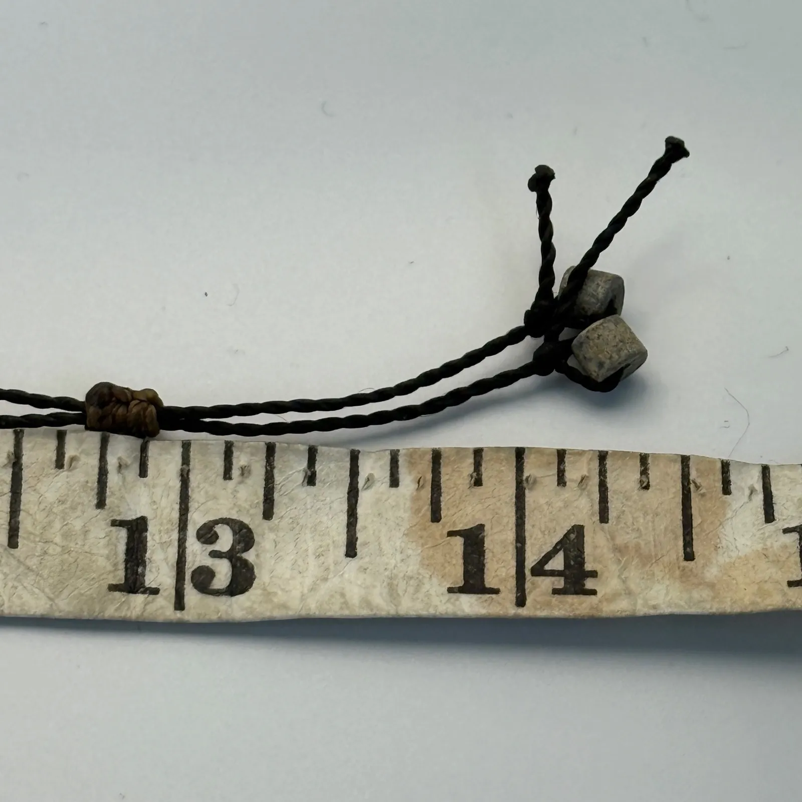 Abalone Shell Pendant Necklace Adjustable Cord Boho Hippie Jewelry Tan - Image 5