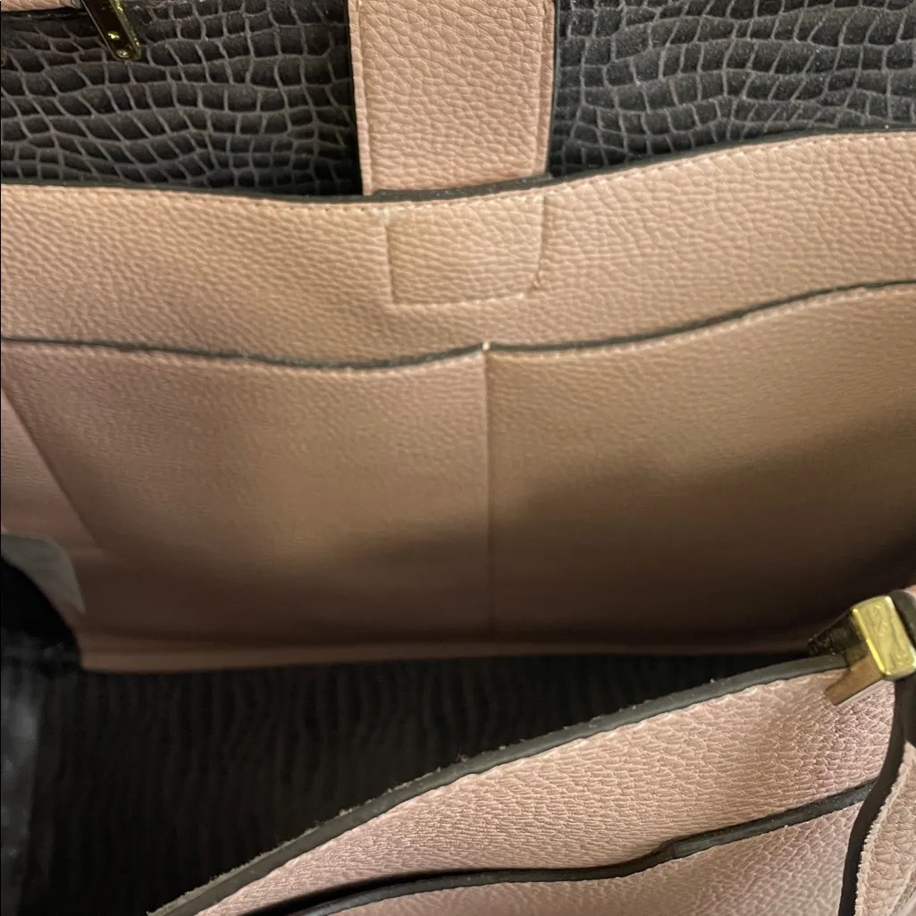 Steve Madden Pink Leather Tote Bag - Image 4