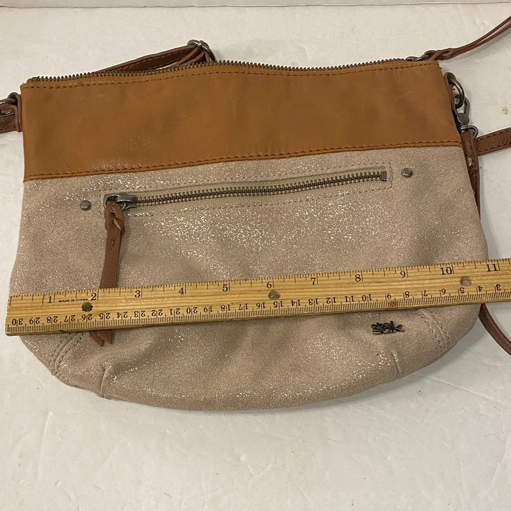 The Sak Tan and Brown Crossbody Bag - Image 7