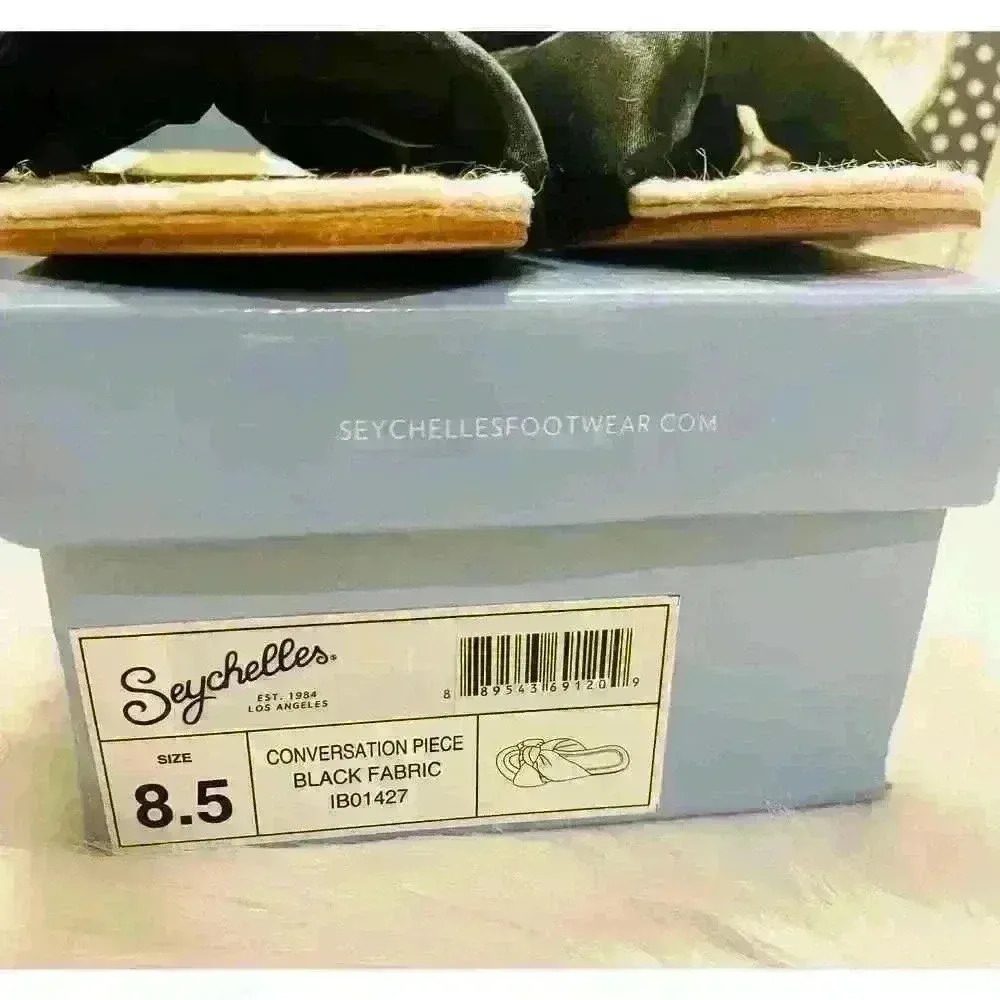 SEYCHELLES Satin Slide Sandals - Image 5