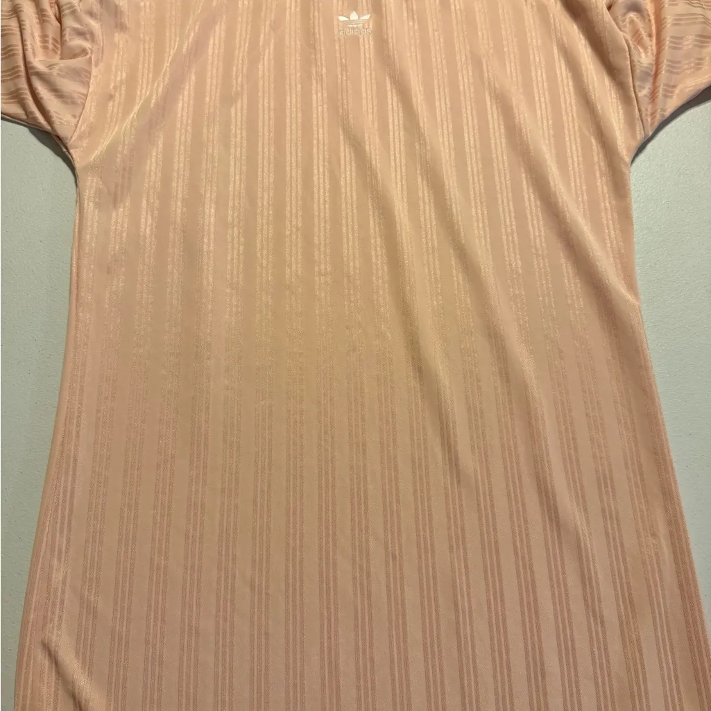 Adidas Women's Originals Trefoil Dress Pink-White ce5589 small - Image 2