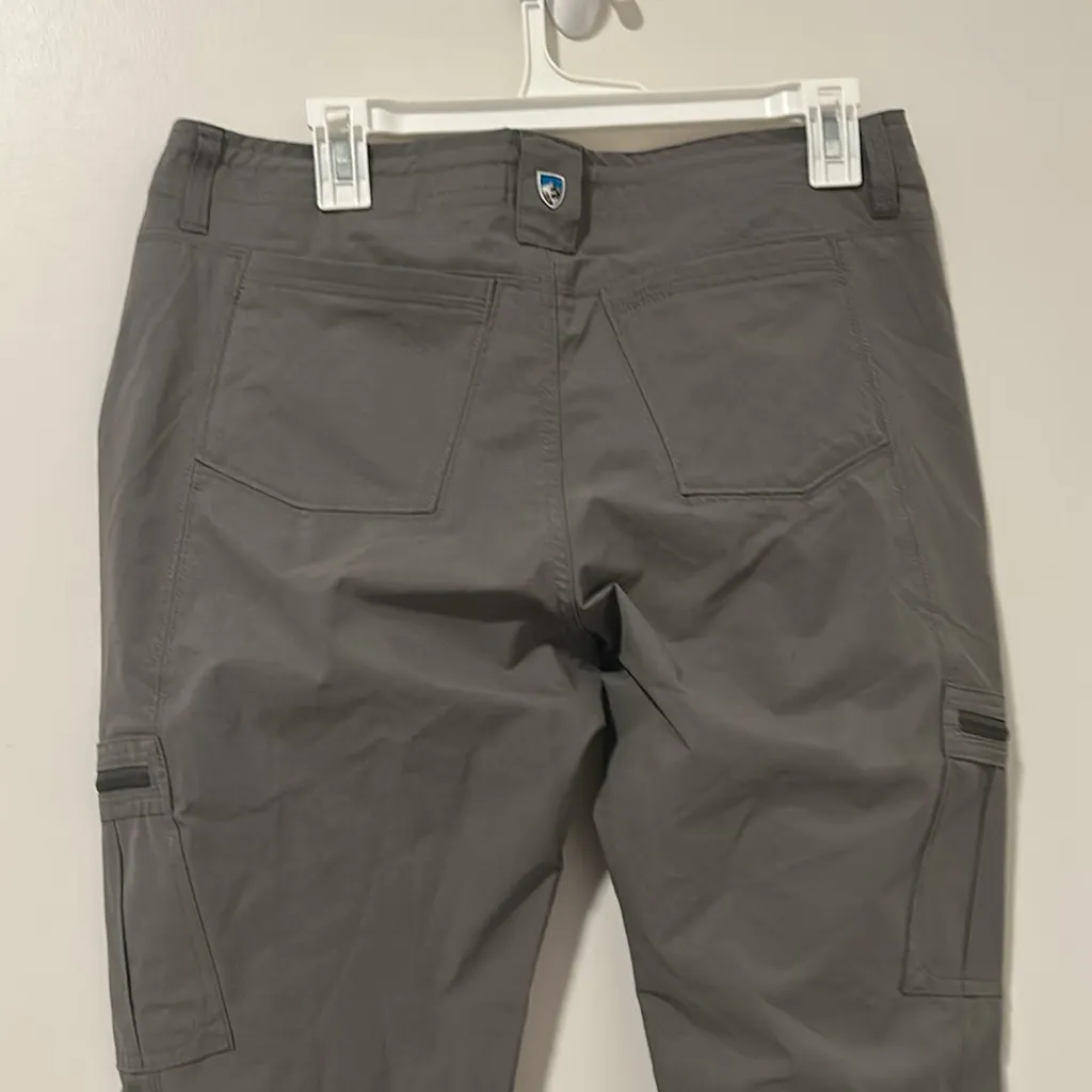 Kuhl  Gray Hiking Lightweight Athletic Pants Size 12 Regular - Image 4