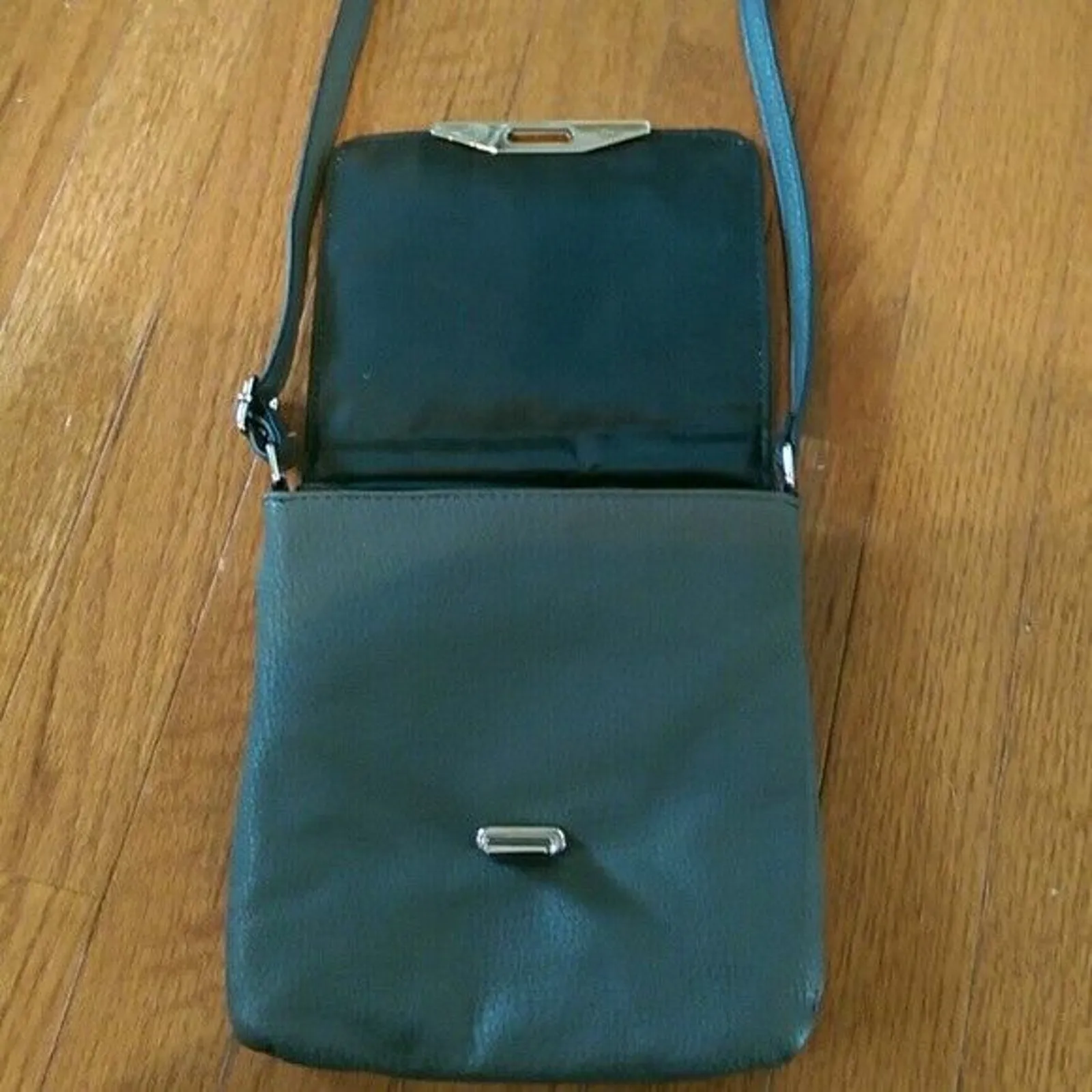 Cosmopolitan  Shoulder Bag / Purse - Dark Grey and Blue - Image 4