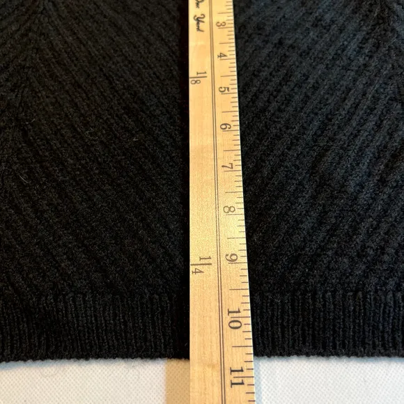 Vero Moda Black Knit Crop Top Sweetheart‎ Neckline Sleeveless Tank EU XL - Image 8