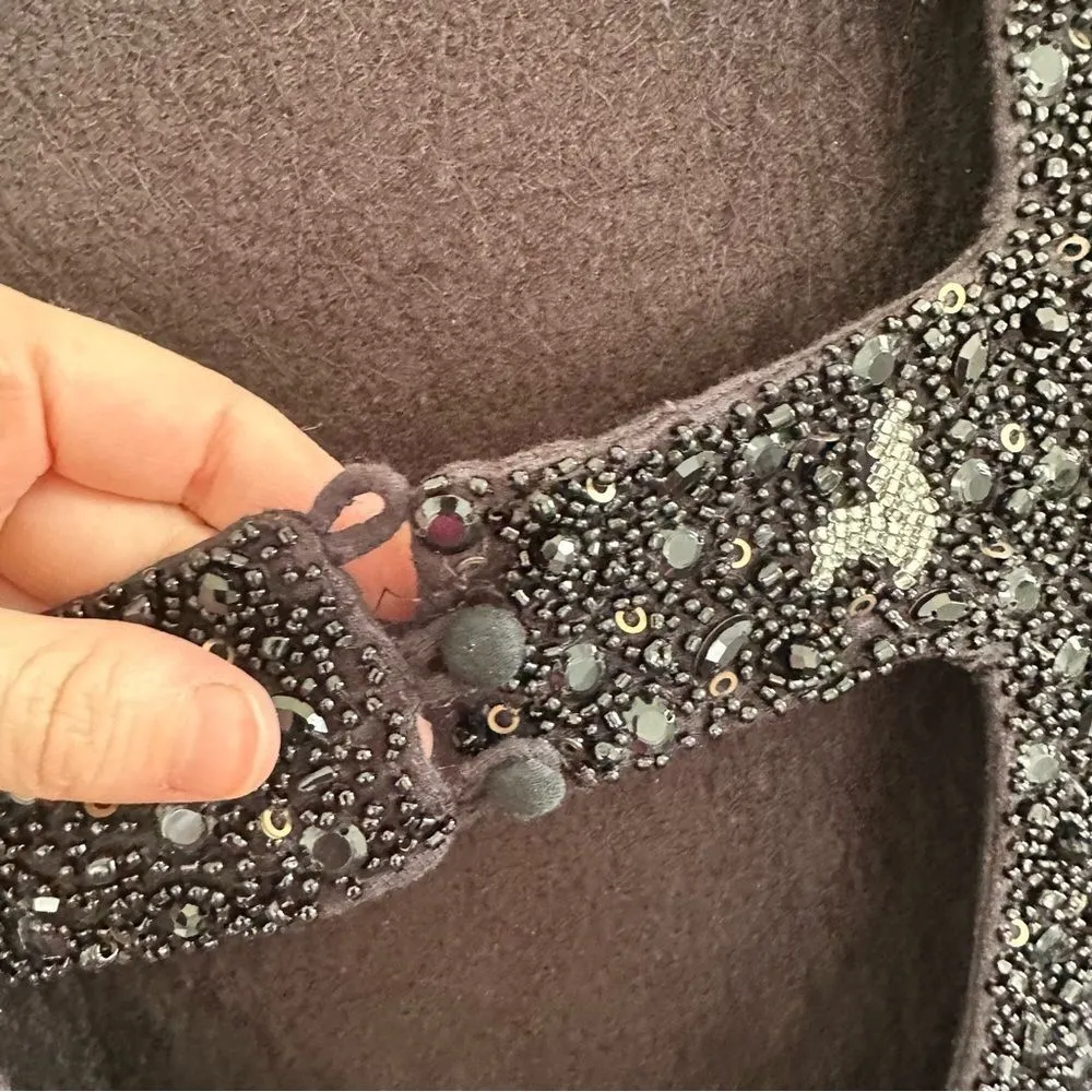 Aje Black Women’s 6 Beaded Bird Dress - Image 5