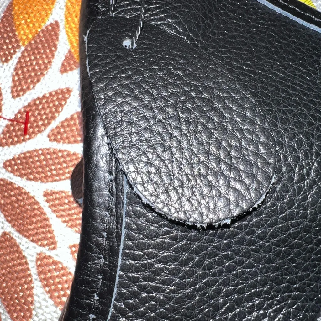 Black Leather Moto Leg Bag Belt Pouch Waist Bag Shoulder Unisex - Image 13