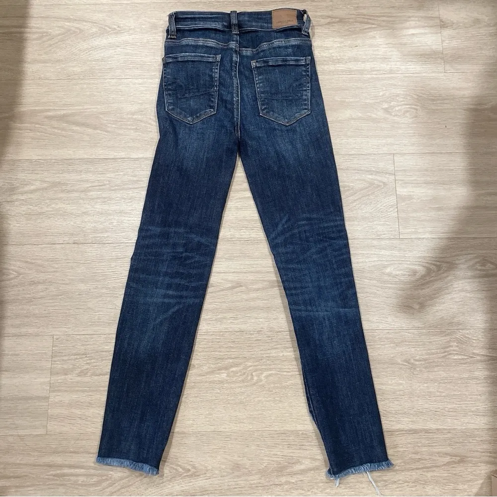 american eagle next level stretch x hi-rise jegging crop US 00 - Image 4