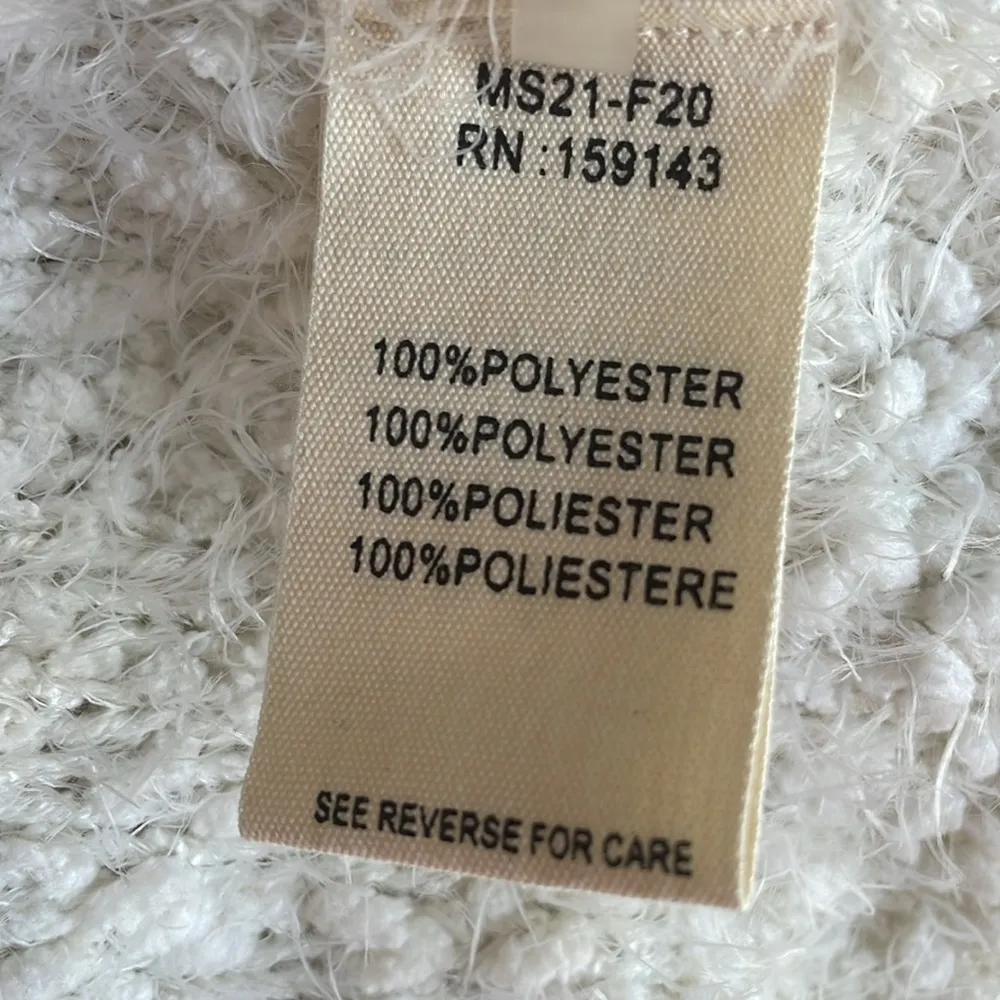 FRNCH Longline Eyelash Open Cardigan - Image 5