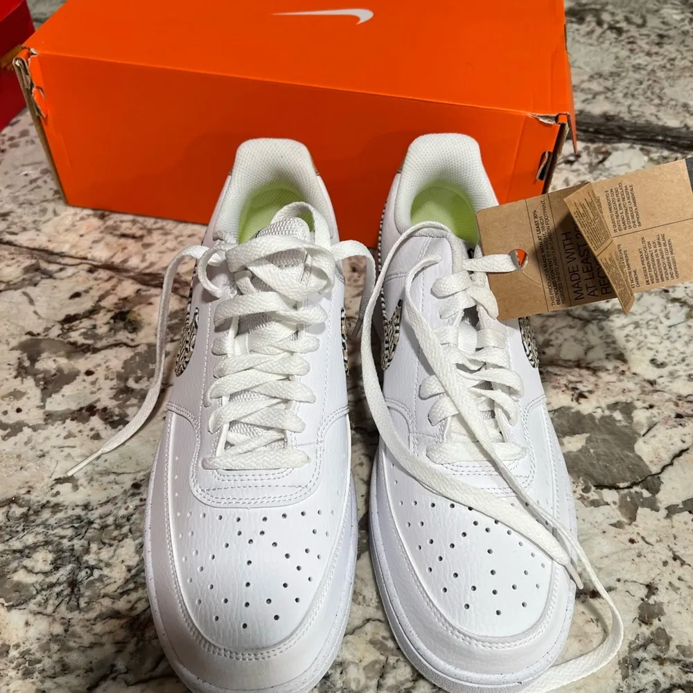 Nike X Next Nature Court Vision Low Sneakers Size 10 Athletic Shoes Womens - Image 3