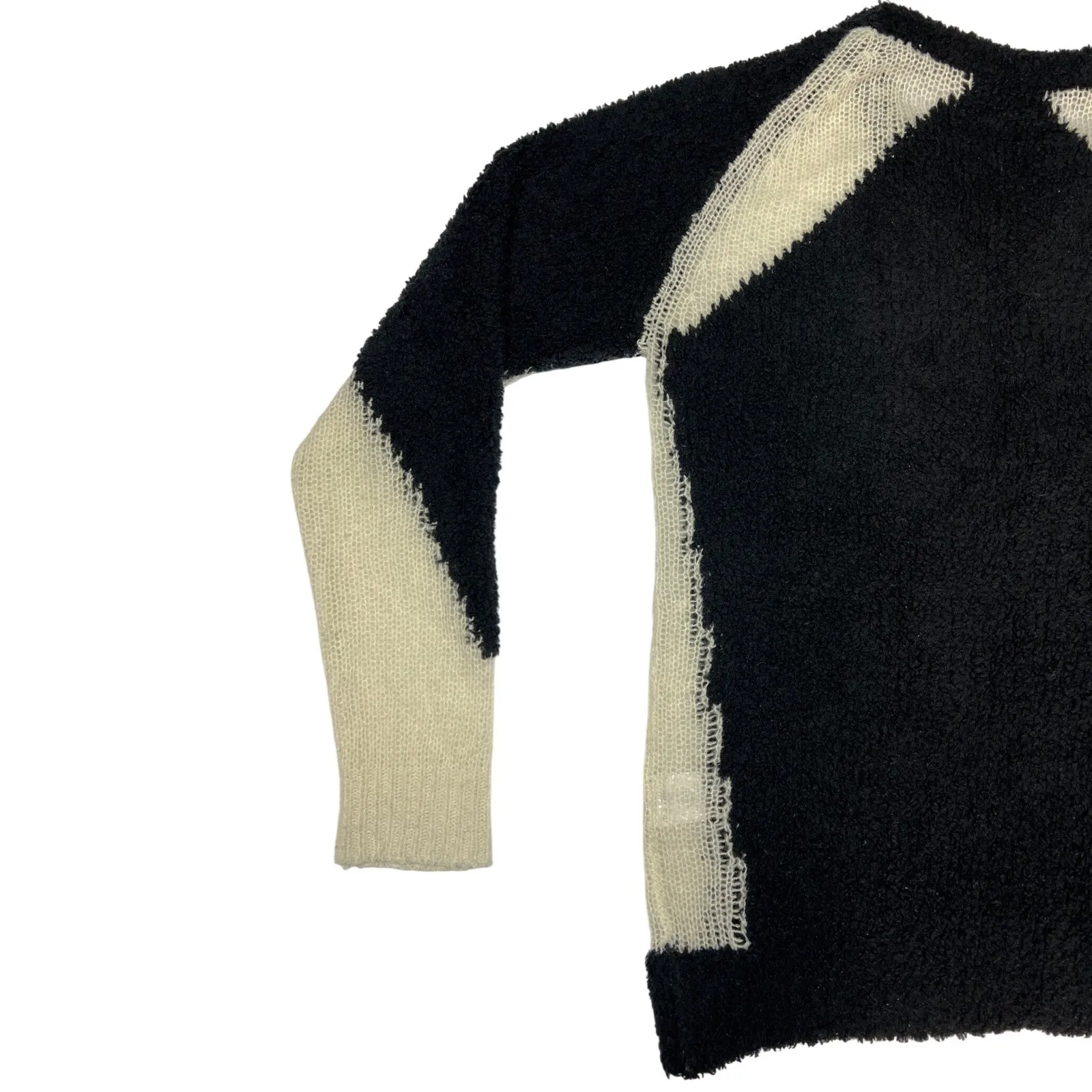 IRO Paris Shani Colorblock Sweater Women's Medium Wool Blend EUC - Image 6