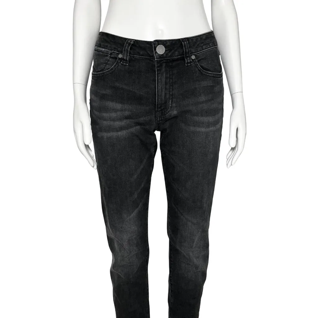 Cabi Black High Straight Leg Smolder Jeans Style 3650. Size 4. Classic Mom EUC - Image 9