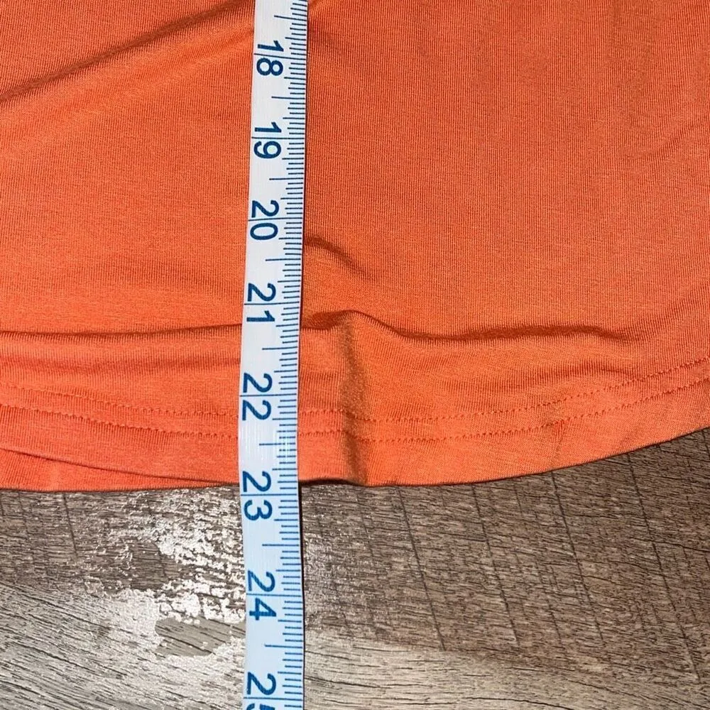 Alphalete Women’s RacerBack‎ Activewear Tank Top Orange NWT Medium - Image 6