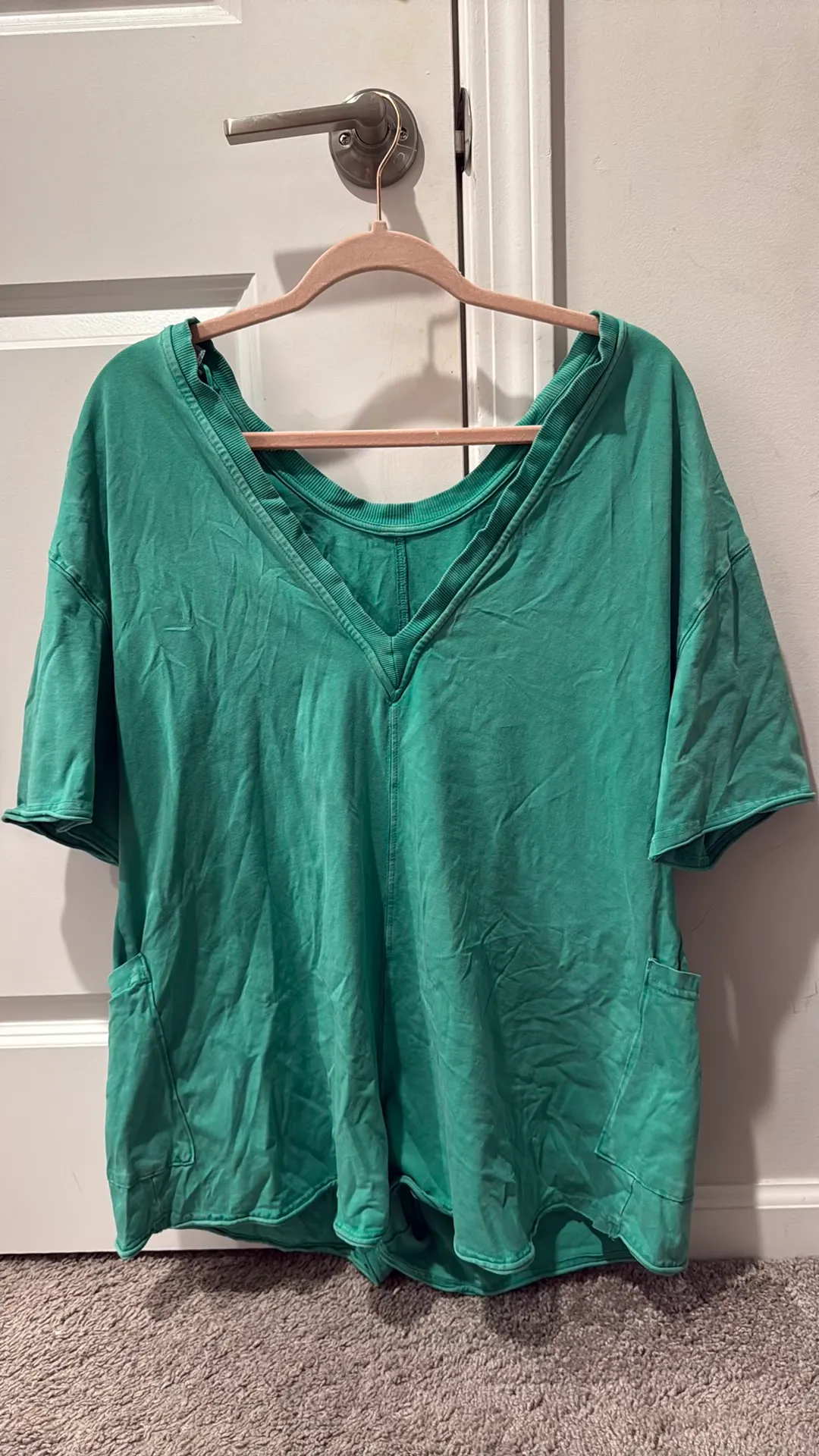 Free People Hot Shot Tee Romper - Image 2