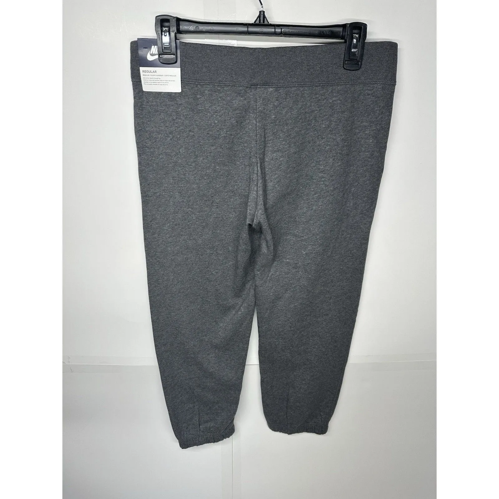 Nike Women’s Gray Sweatpants Size Small Joggers 32.5x22 Drawstring - Image 4