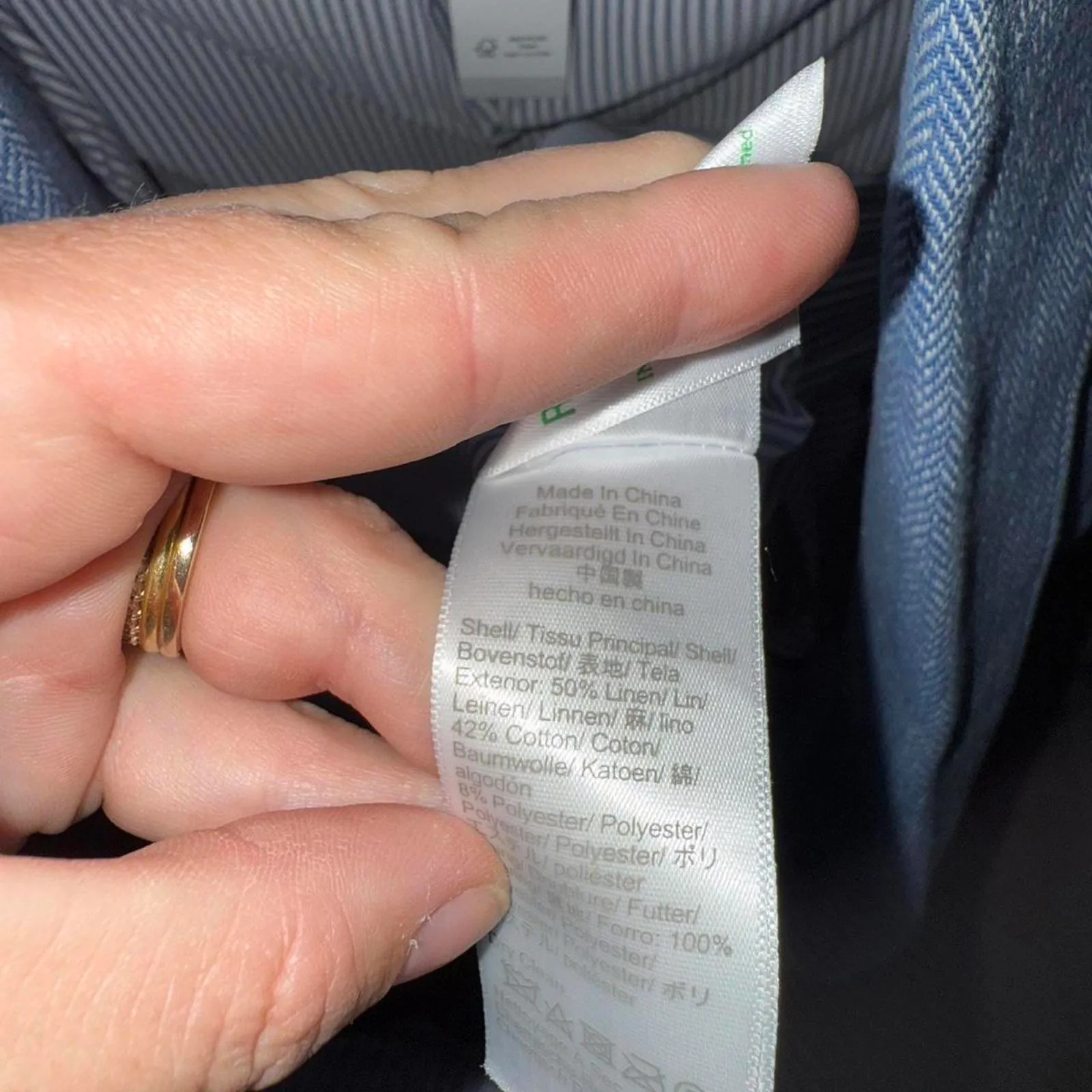 J.Crew  Women's Blue Jacket - Image 4