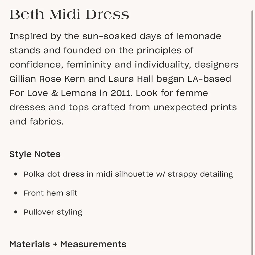 Elegant Black and White Polka Dot Dress For Love & Lemons BETH Farmhouse Couture - Image 7