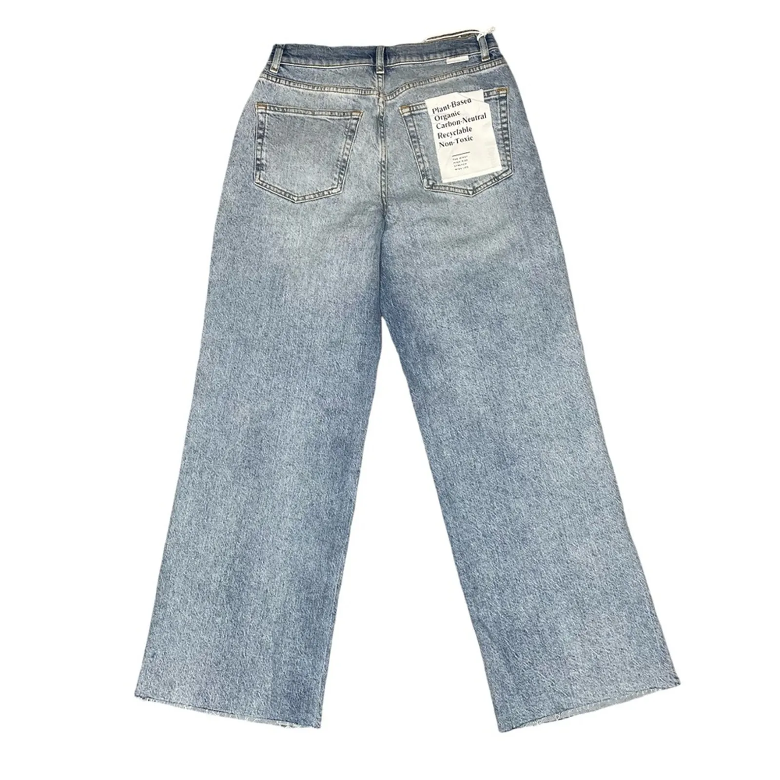 Boyish The Mikey High-Rise Wide Leg Jeans in La Porta Women’s Sz 27 - Image 5