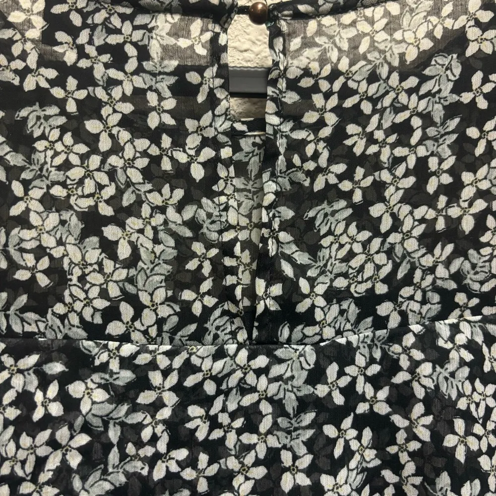 Who What Wear Floral Layered 3/4 Flutter Sleeve Dress Size XXL - Image 5