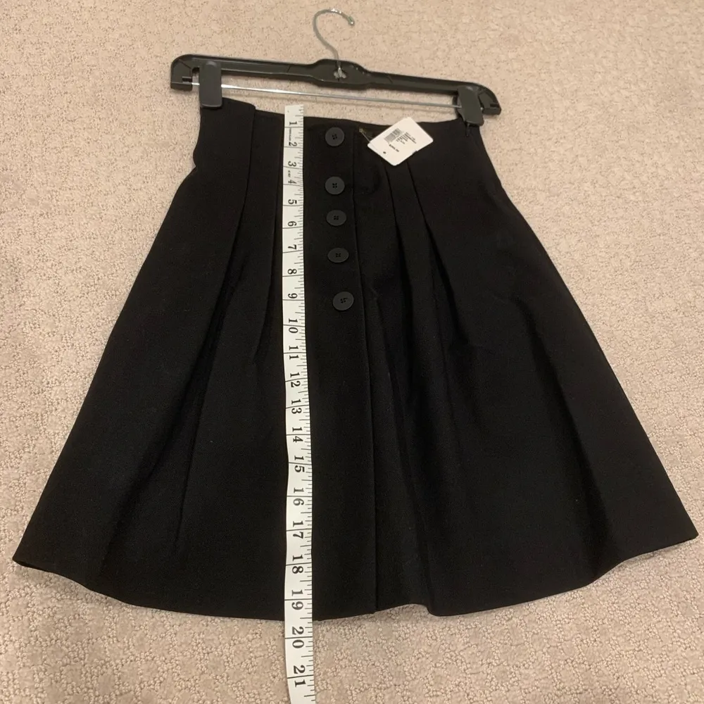 Maje | Jioma Flared Mini Skirt | Black | Size 34 (XS) - Image 8