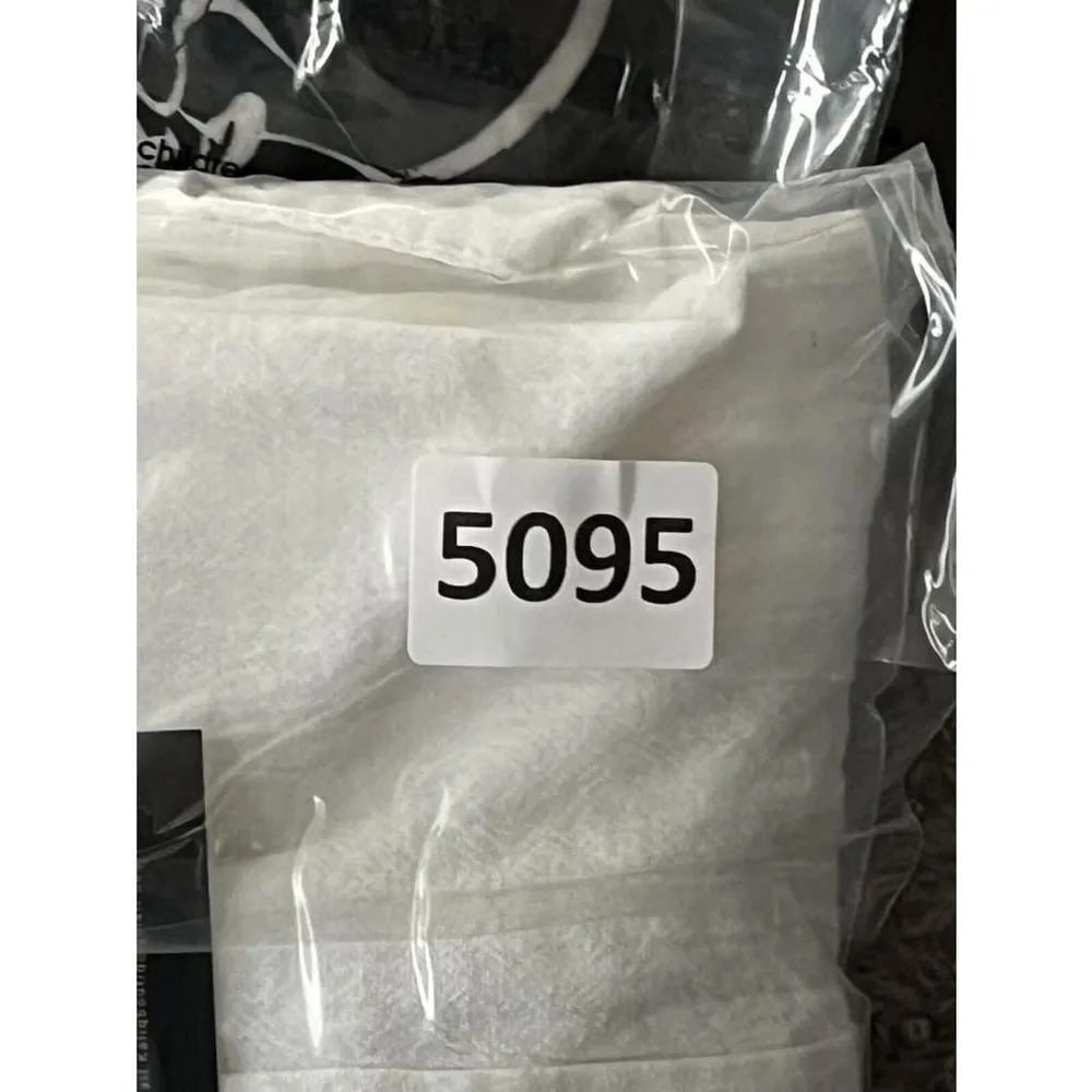 Becca Swim Cover Womens Large White Maxi Button Up Waist Tie Cabana Cover-Up NEW - Image 15