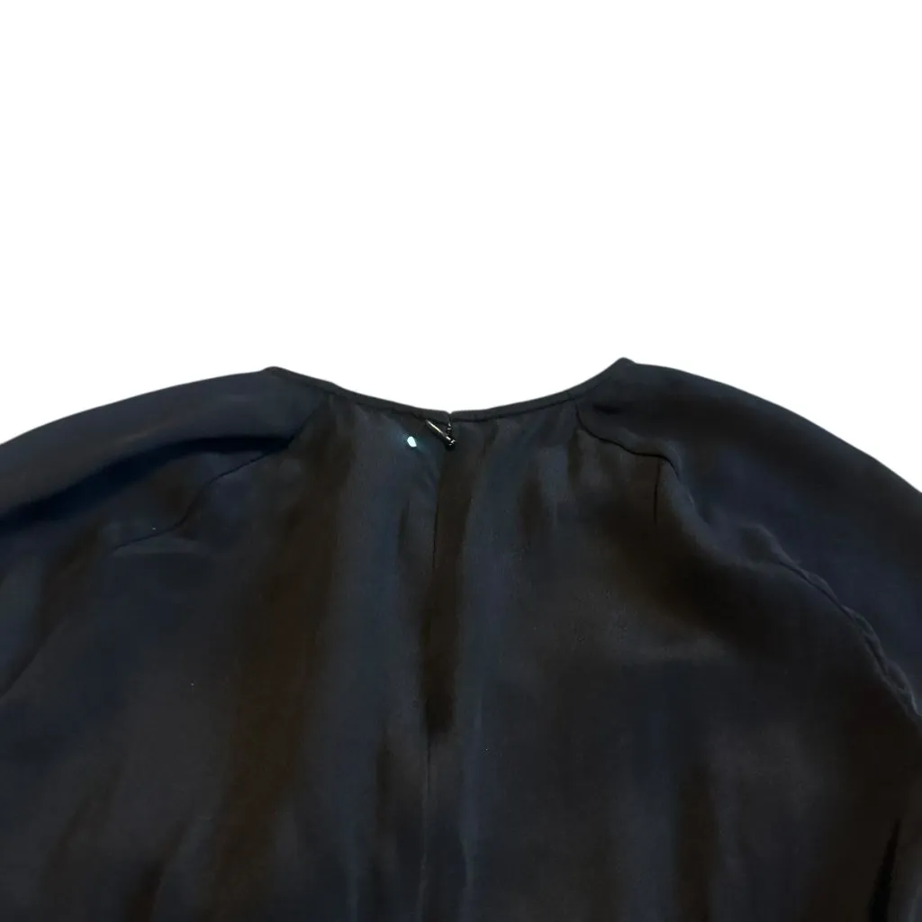 Cuyana 100% Silk Midi Length Dress 3/4 Sleeves Belt Cocktail Party Size XS Women - Image 10