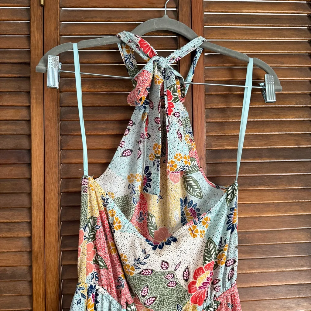 🌟NWT Monteau Multicolor Floral Maxi Dress - Image 5